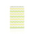 Samsung Galaxy Tab S7 FE | S7+ | S8+ Tablet Hoes Waves Yellow