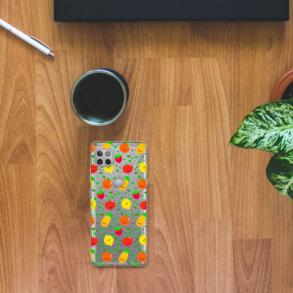 Motorola Moto G 5G Siliconen Case Fruits B2C Telecom