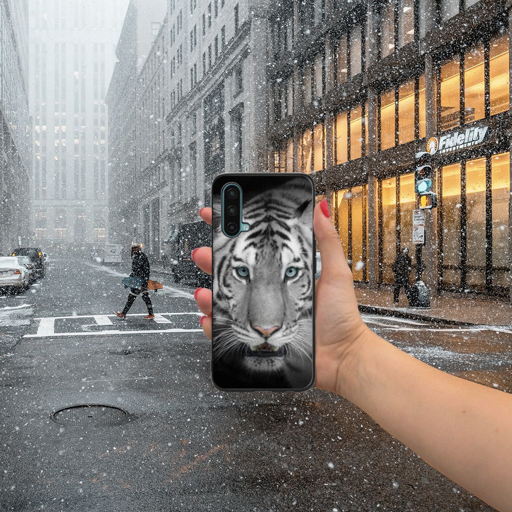 OnePlus Nord CE 5G Dierenprint Telefoonhoesje Tijger B2C Telecom