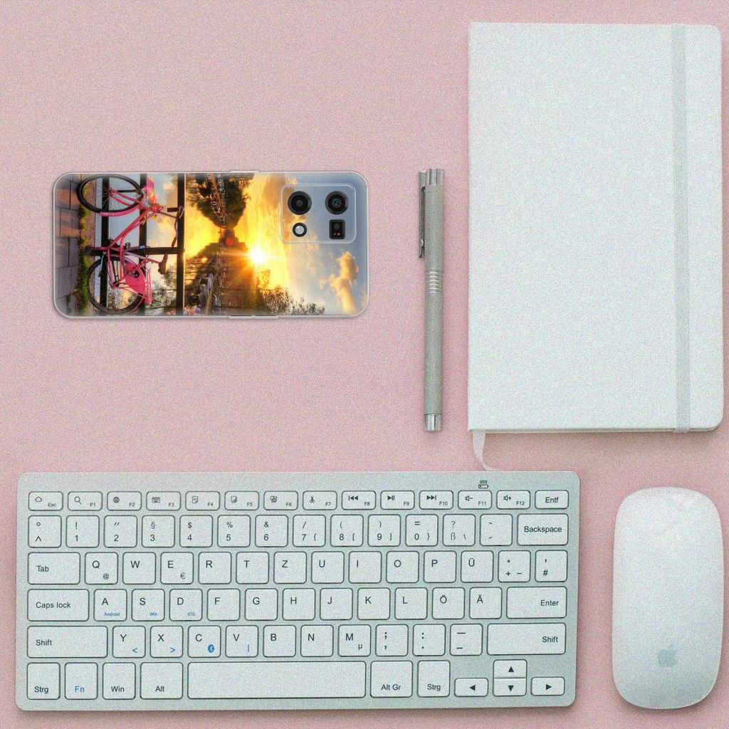 OPPO Reno7 4G Siliconen Back Cover Amsterdamse Grachten B2C Telecom