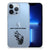 Apple iPhone 13 Pro Silicone-hoesje Gun Don't Touch My Phone B2C Telecom