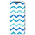 OPPO A96 | A76 Hoesje met Magneet Zigzag Blauw - B2C Telecom
