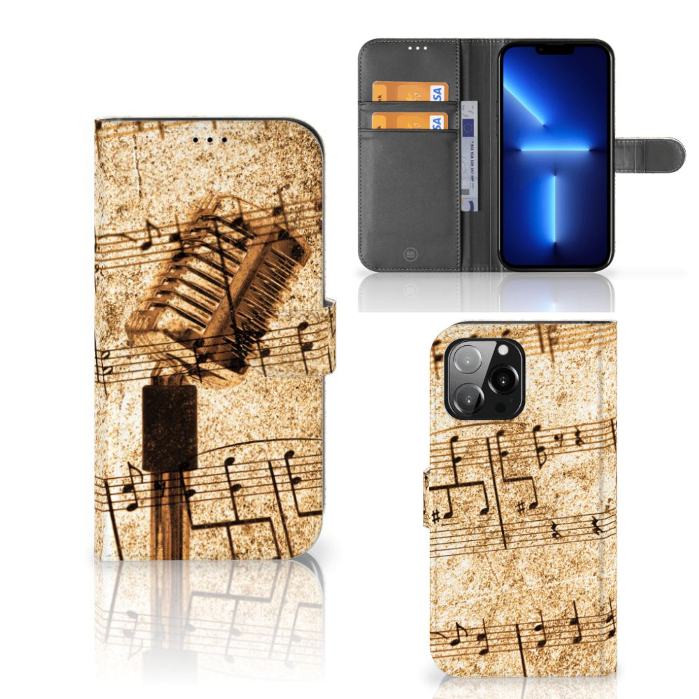 iPhone 13 Pro Max Telefoonhoesje met foto Bladmuziek