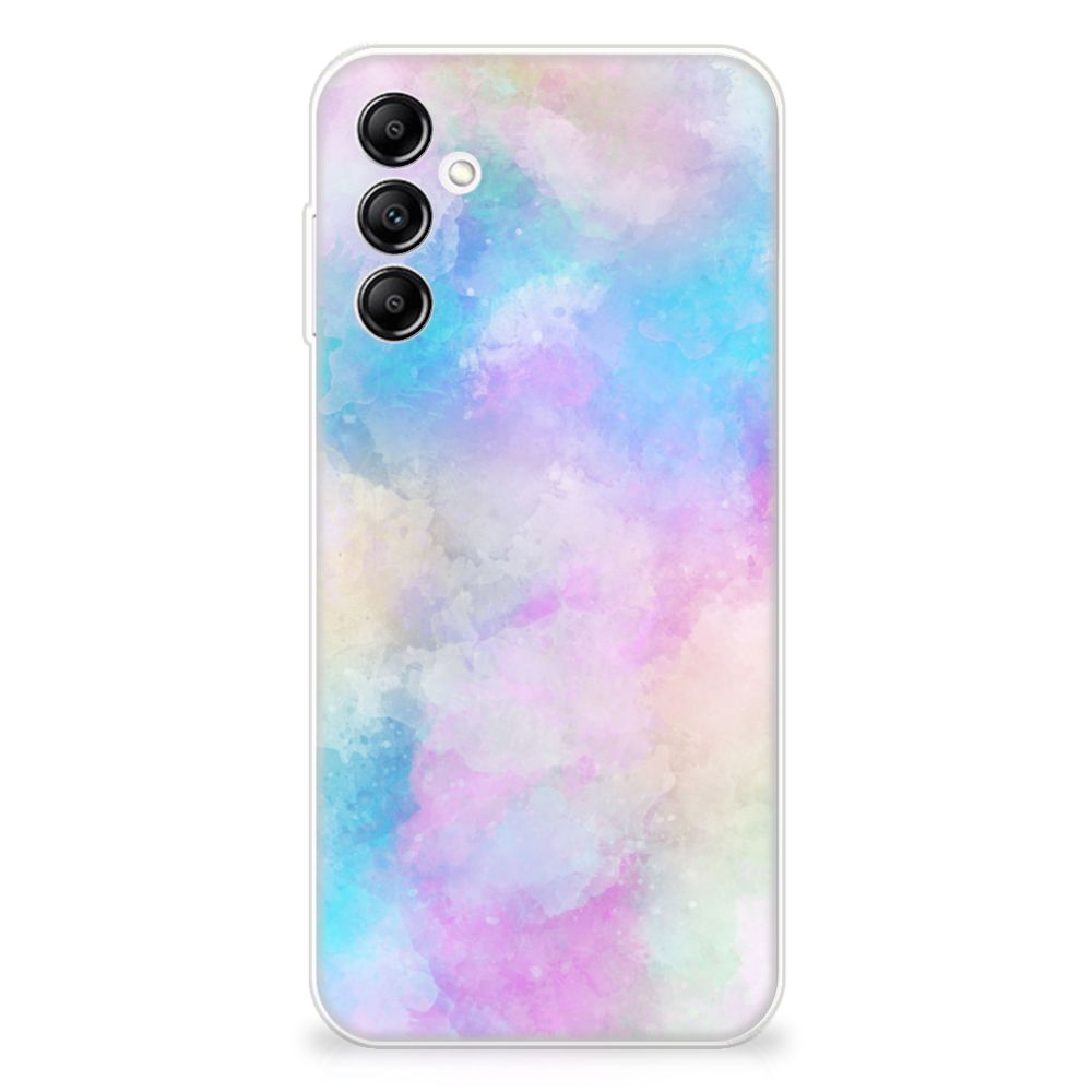 Hoesje maken Samsung Galaxy A14 5G Watercolor Light met kleurrijk waterverfdesign.