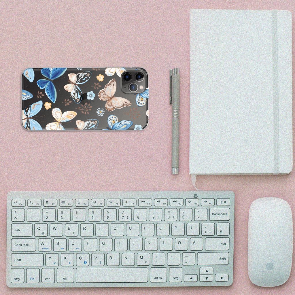 TPU Hoesje voor Apple iPhone 11 Pro Max Vlinder B2C Telecom