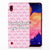 Samsung Galaxy A10 Silicone-hoesje Flowers Pink DTMP