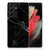 Samsung Galaxy S21 Ultra TPU Siliconen Hoesje Marmer Zwart - Origineel Cadeau Vader B2C Telecom