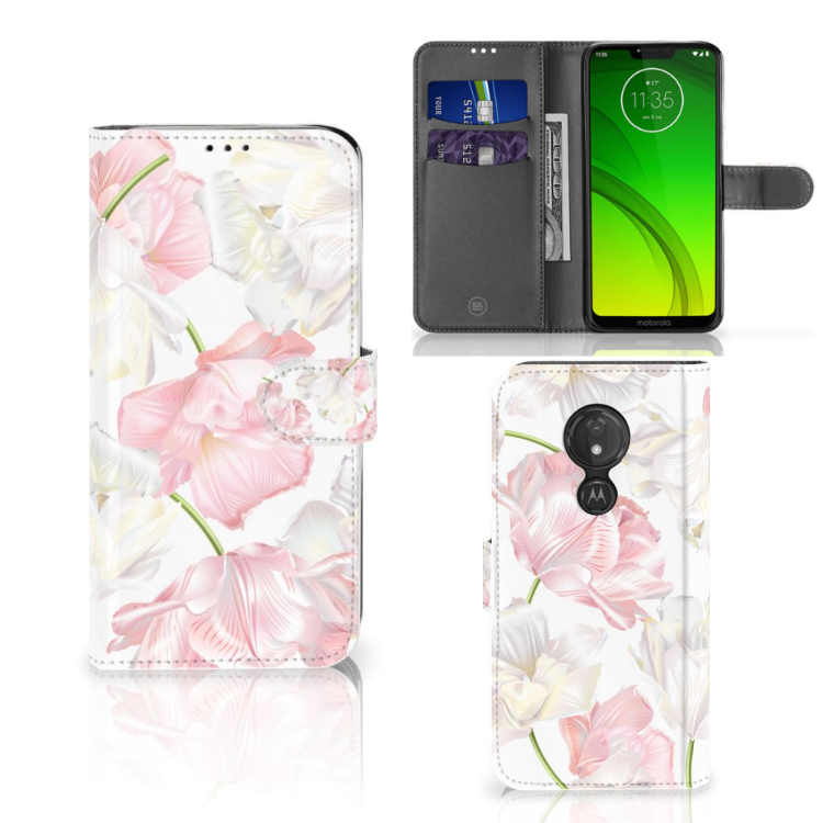 Motorola Moto G7 Power Hoesje Lovely Flowers