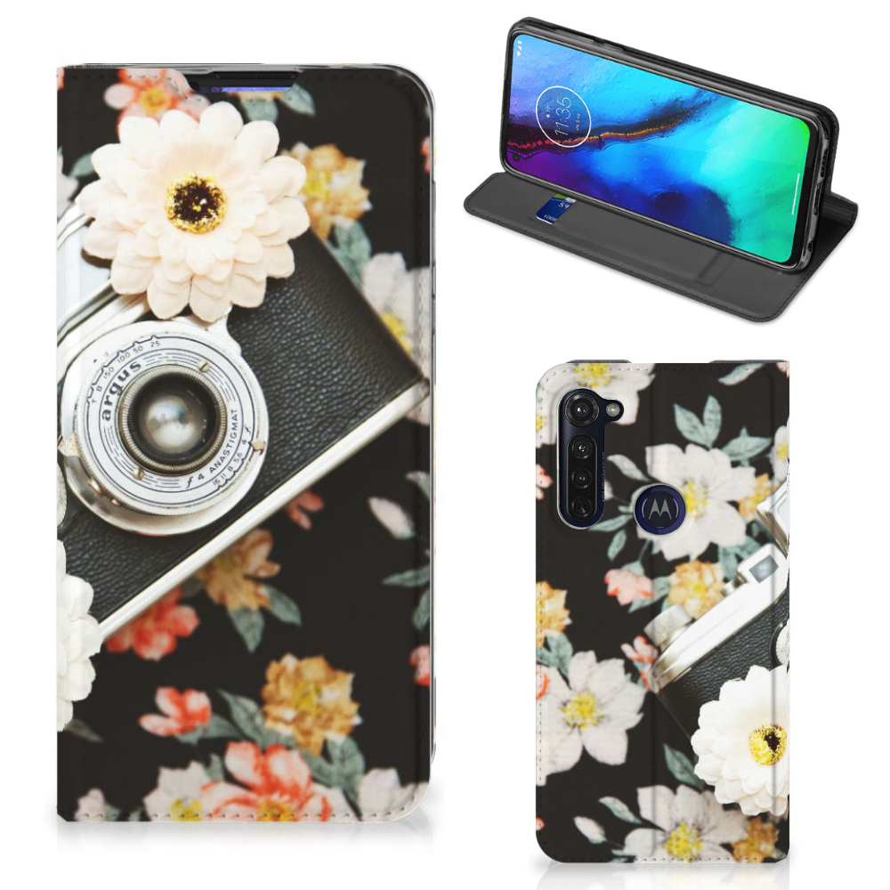 Motorola Moto G Pro Stand Case Vintage Camera - B2C Telecom