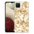 Samsung Galaxy A12 TPU Siliconen Hoesje Marmer Goud B2C Telecom