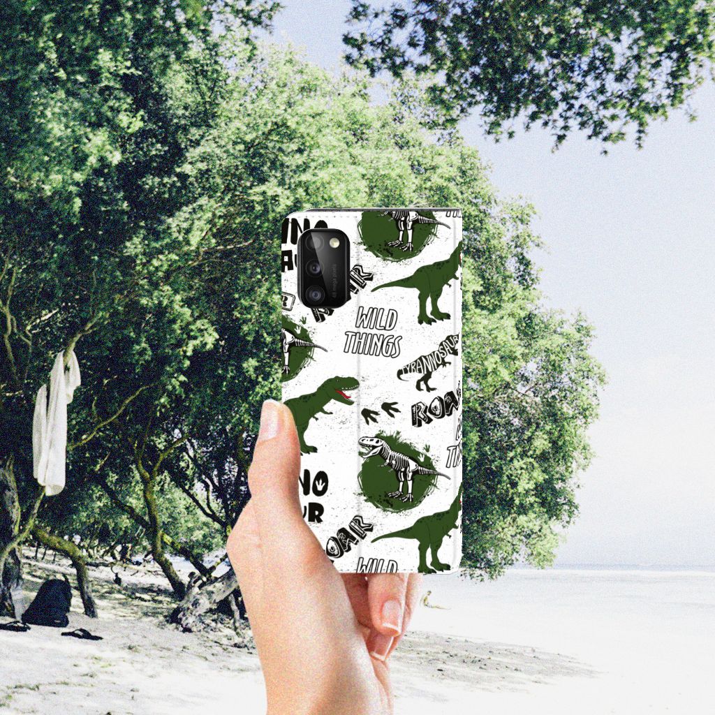 Hoesje maken voor Samsung Galaxy A41 Dinosaurus - B2C Telecom