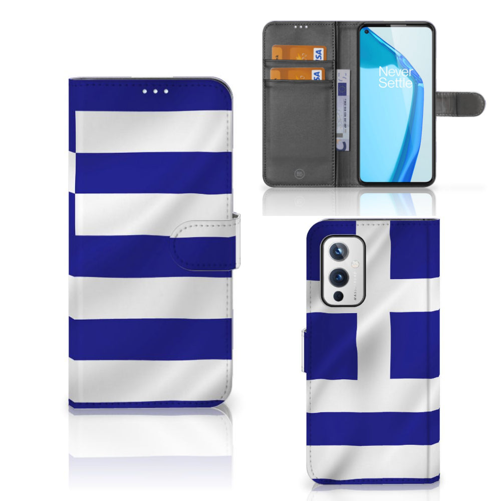 OnePlus 9 Bookstyle Case Griekenland