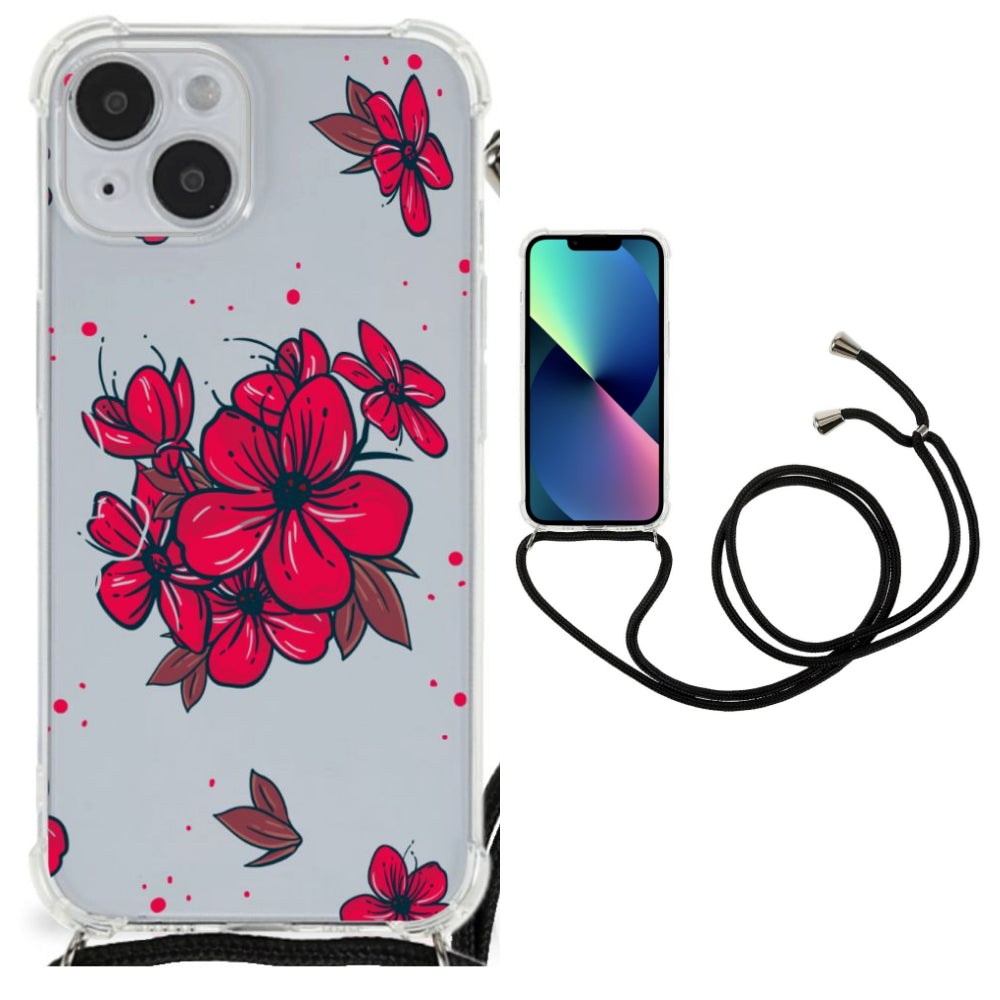 iPhone 14 Plus Case Blossom Red