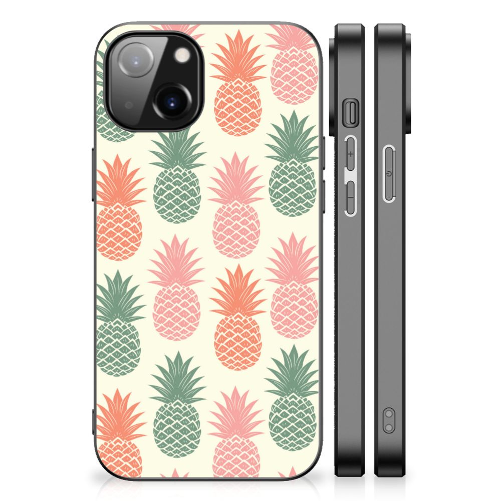 Apple iPhone 13 | iPhone 14 Back Cover Hoesje Ananas