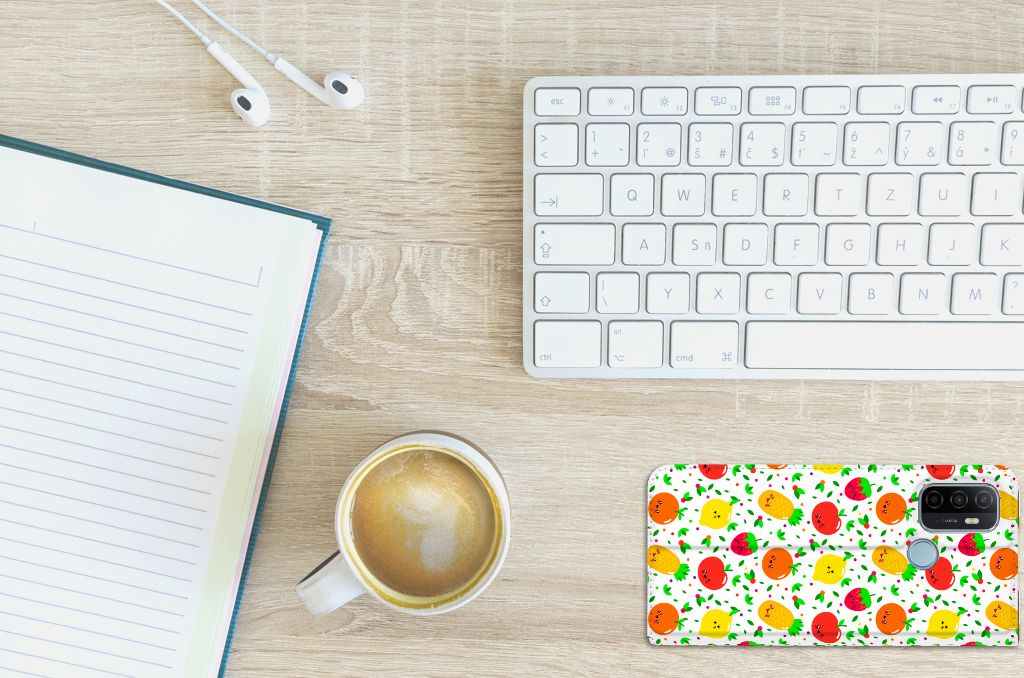 OPPO A53 | A53s Flip Style Cover Fruits - B2C Telecom