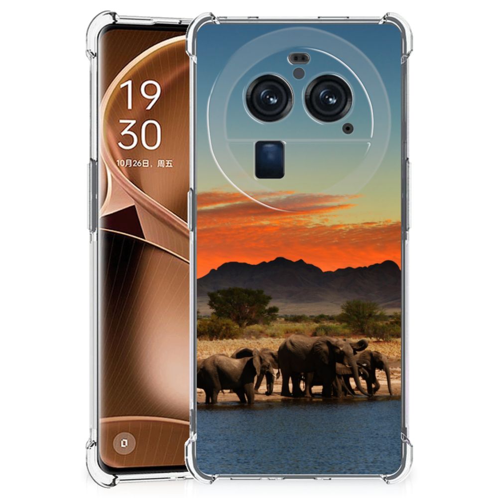 OPPO Find X6 Pro Case Anti-shock Olifanten