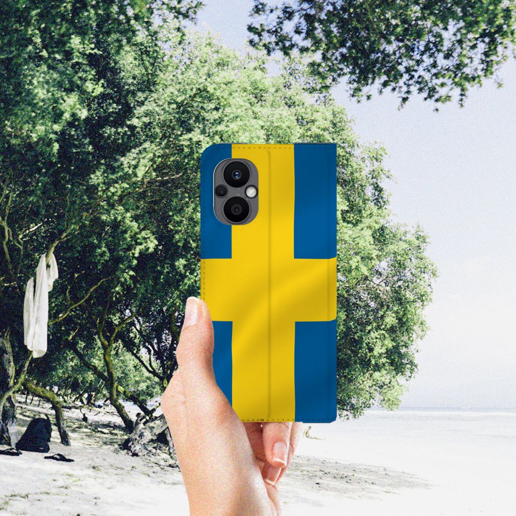 OPPO Reno8 Lite Standcase Zweden - B2C Telecom