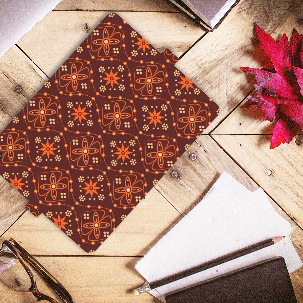 Samsung Galaxy Tab S6 Lite | S6 Lite (2022) Tablet Hoes Batik Brown