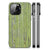 iPhone 14 Pro Max Houten Print Telefoonhoesje Green Wood