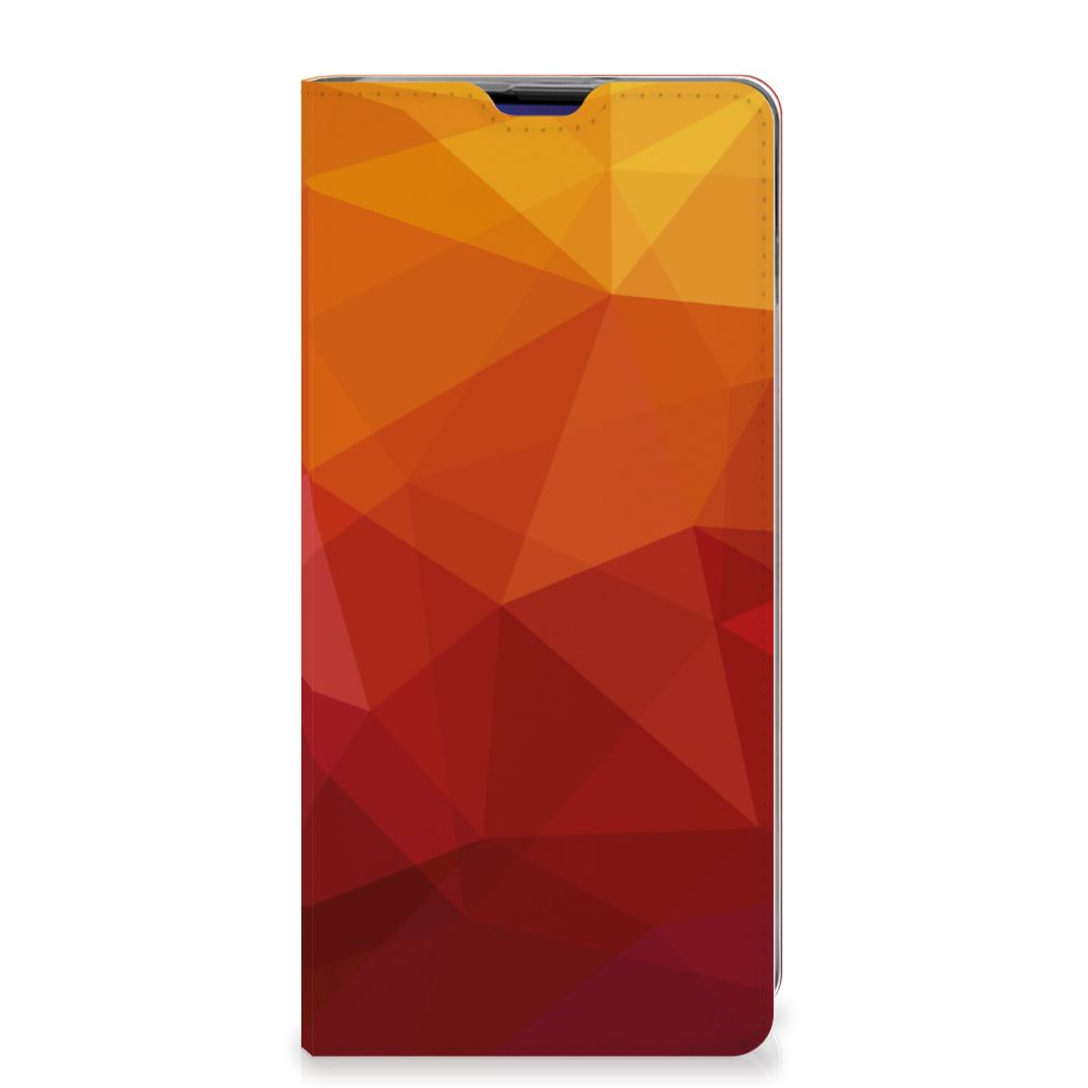 Stand Case voor Samsung Galaxy S10 Plus Polygon Red - B2C Telecom