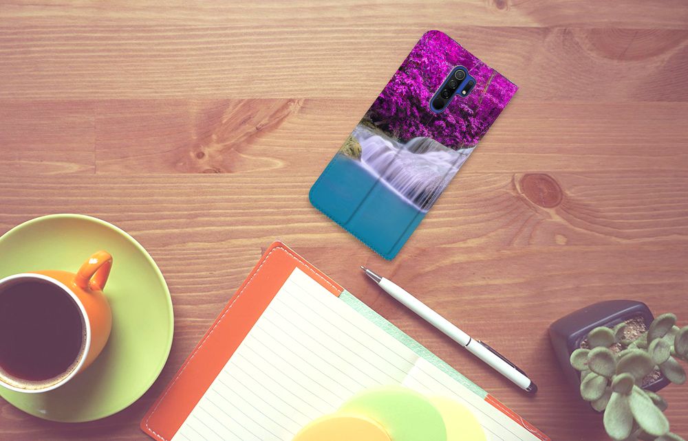 Xiaomi Redmi 9 Book Cover Waterval - B2C Telecom