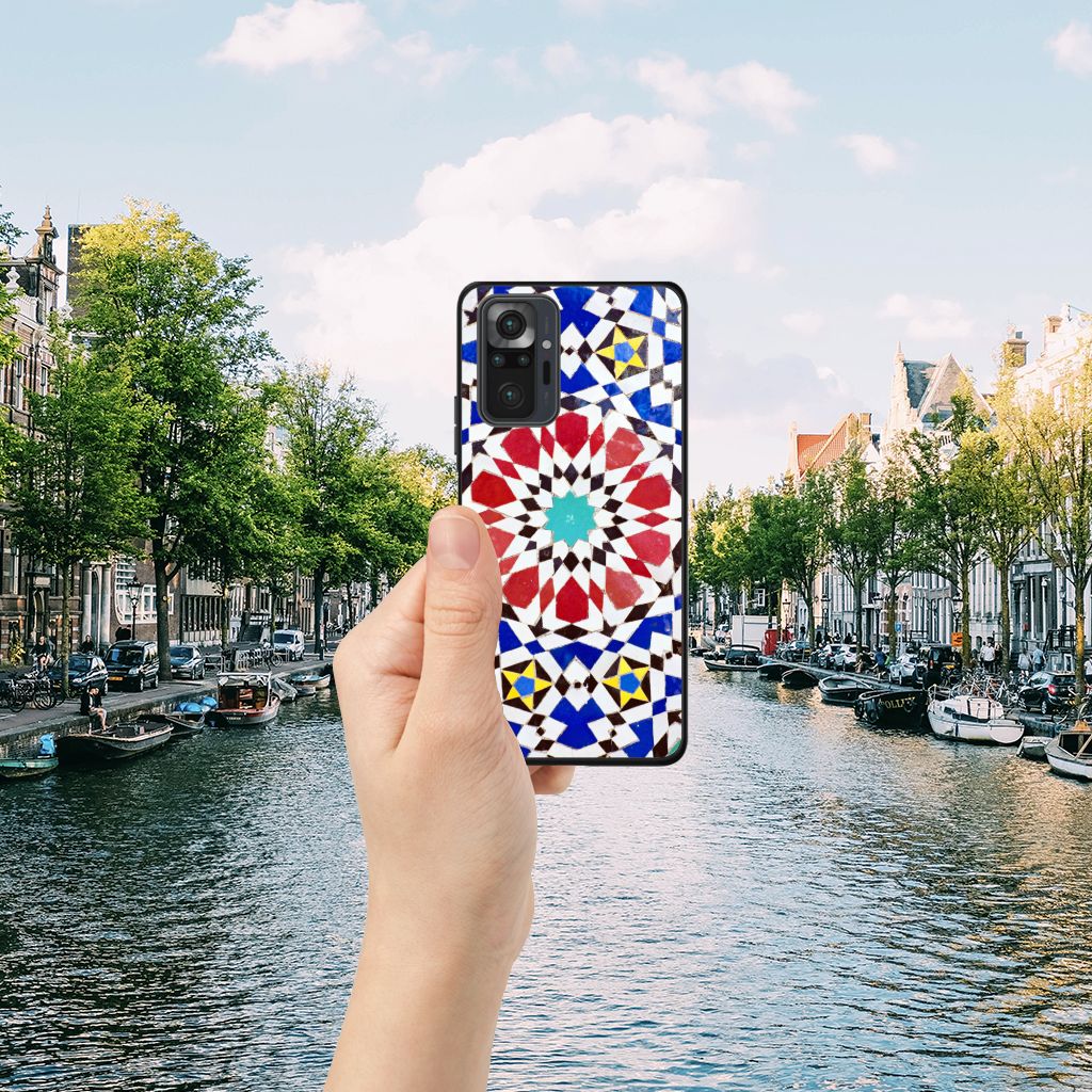 Xiaomi Redmi Note 10 Pro Marmeren Print Telefoonhoesje Mozaïek B2C Telecom