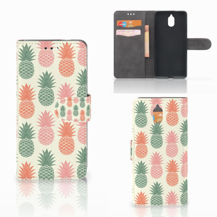 Nokia 3.1 (2018) Book Cover Ananas
