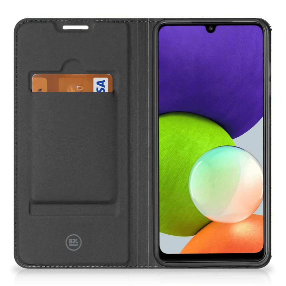 Telefoon Hoesje Samsung Galaxy A22 4G | M22 Barok Flower - B2C Telecom