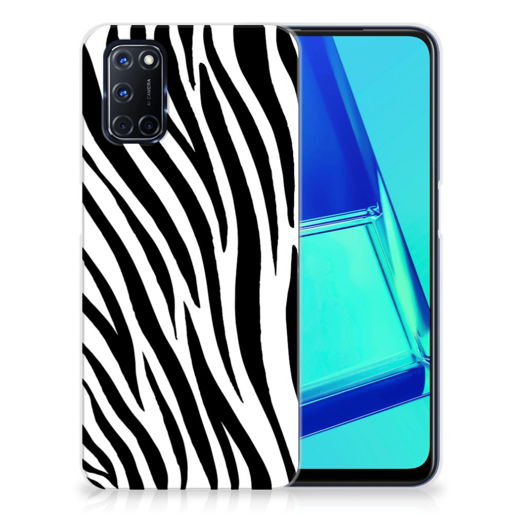 OPPO A52 | A72 TPU Hoesje Zebra