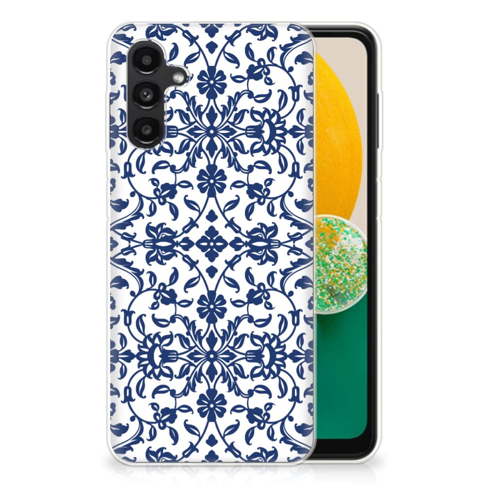Samsung Galaxy A13 | A04s TPU Case Flower Blue