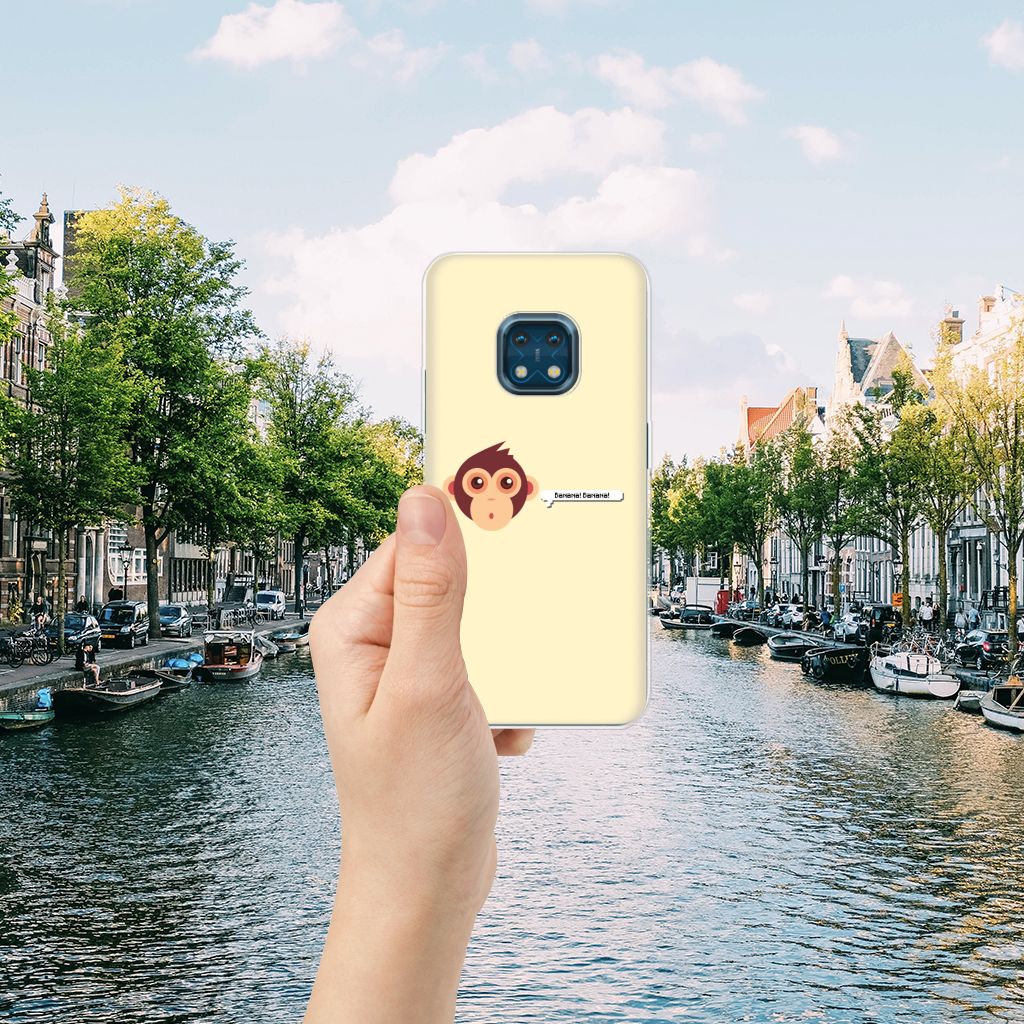 Nokia XR20 Telefoonhoesje met Naam Monkey