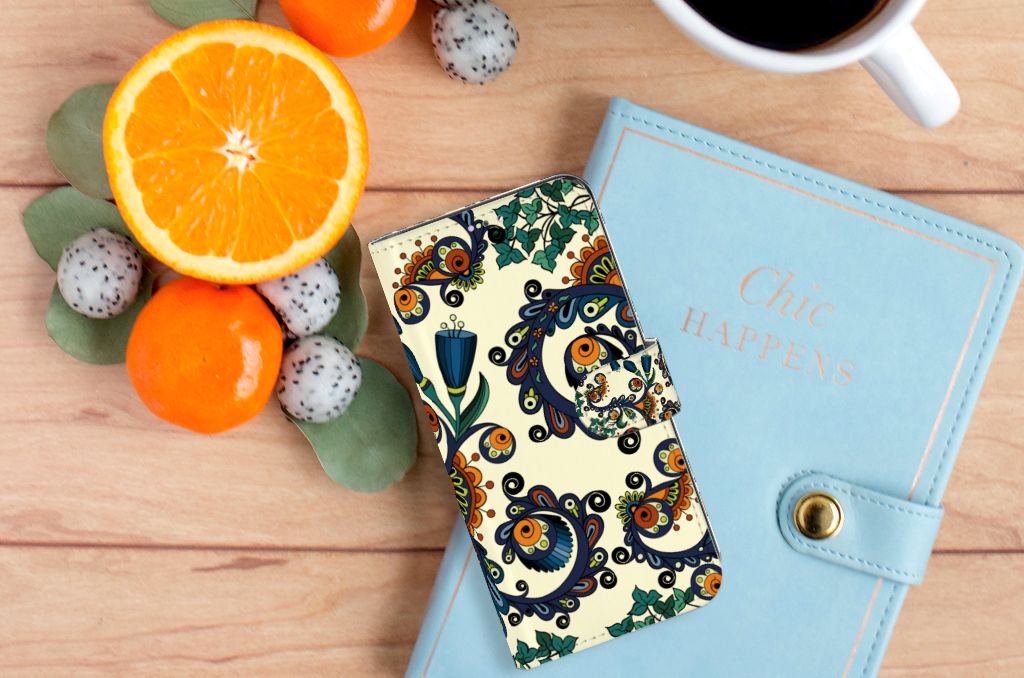 Wallet Case Samsung Galaxy A32 4G Barok Flower