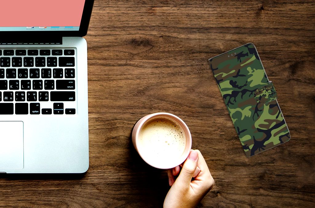 Sony Xperia 5II Telefoon Hoesje Army Dark