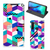 Motorola Moto G Pro Stand Case Blokken Kleurrijk - B2C Telecom