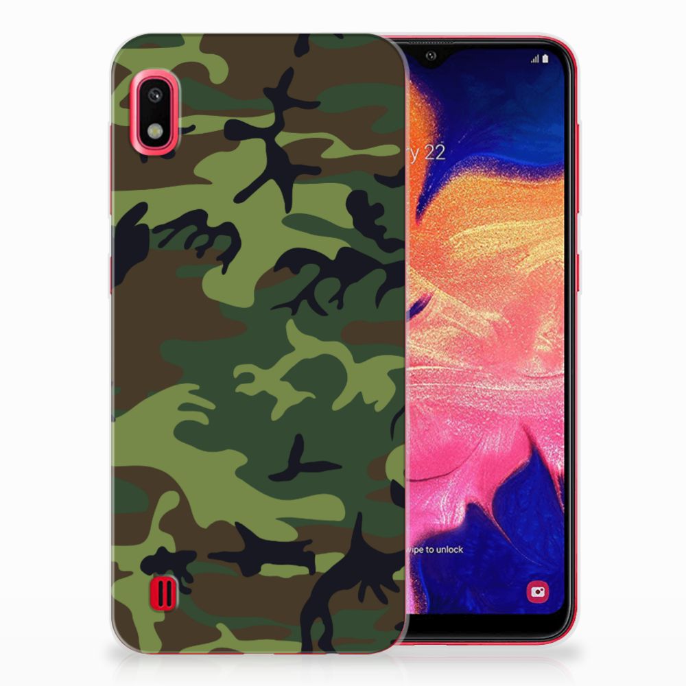 Samsung Galaxy A10 TPU bumper Army Dark