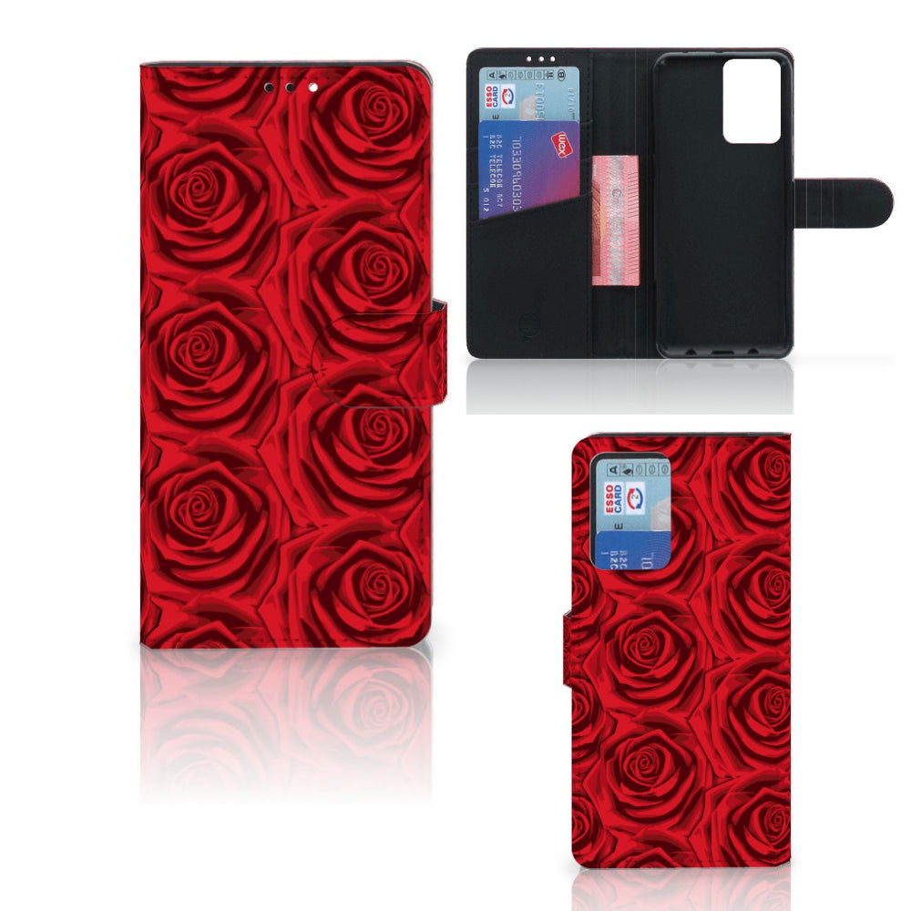 Xiaomi Redmi Note 10 Pro Hoesje Red Roses