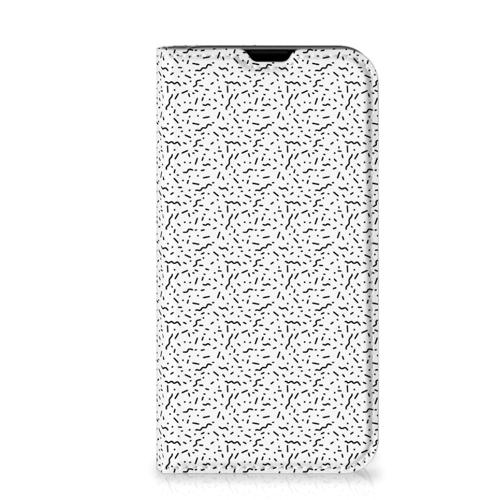 iPhone 13 Mini Hoesje met Magneet Stripes Dots - B2C Telecom