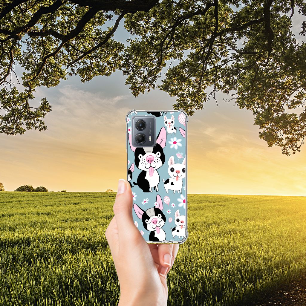 Motorola Moto G53 Case Anti-shock Hondjes B2C Telecom