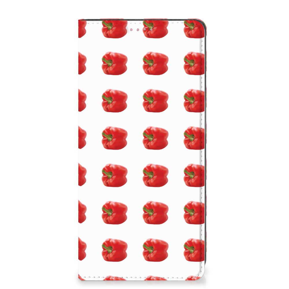 OPPO A54 5G | A74 5G | A93 5G Flip Style Cover Paprika Red - B2C Telecom