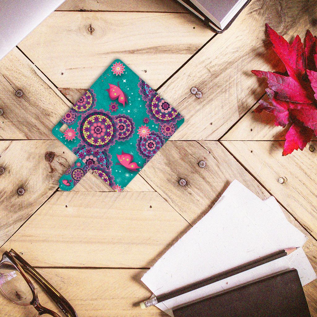 Huawei Ascend P8 Lite Hoesje Cirkels en Vlinders