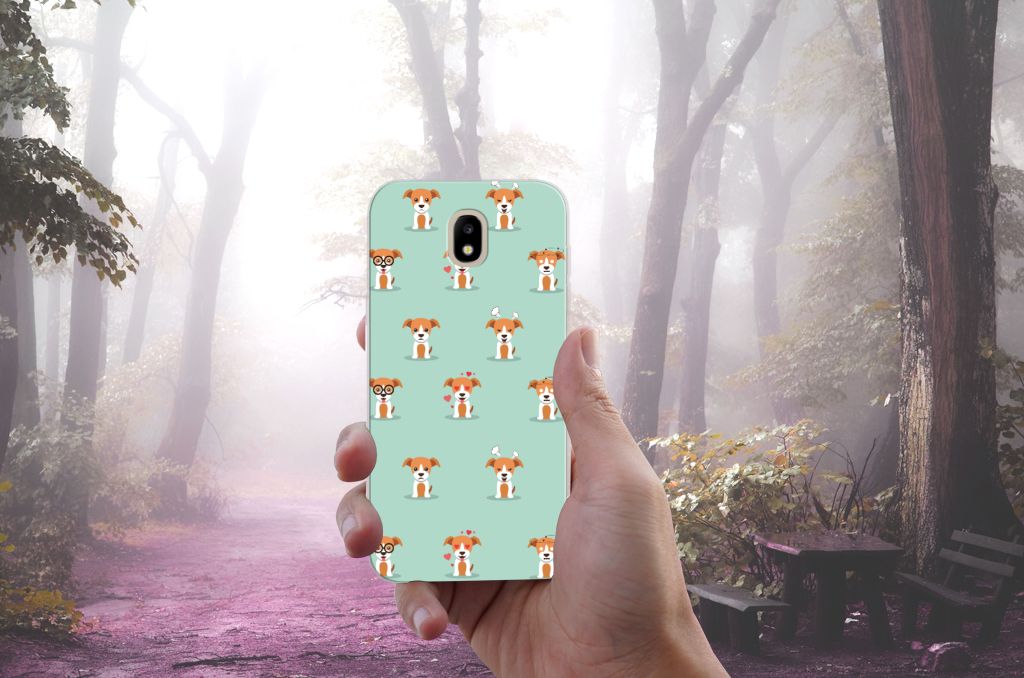 Samsung Galaxy J5 2017 TPU Hoesje Pups