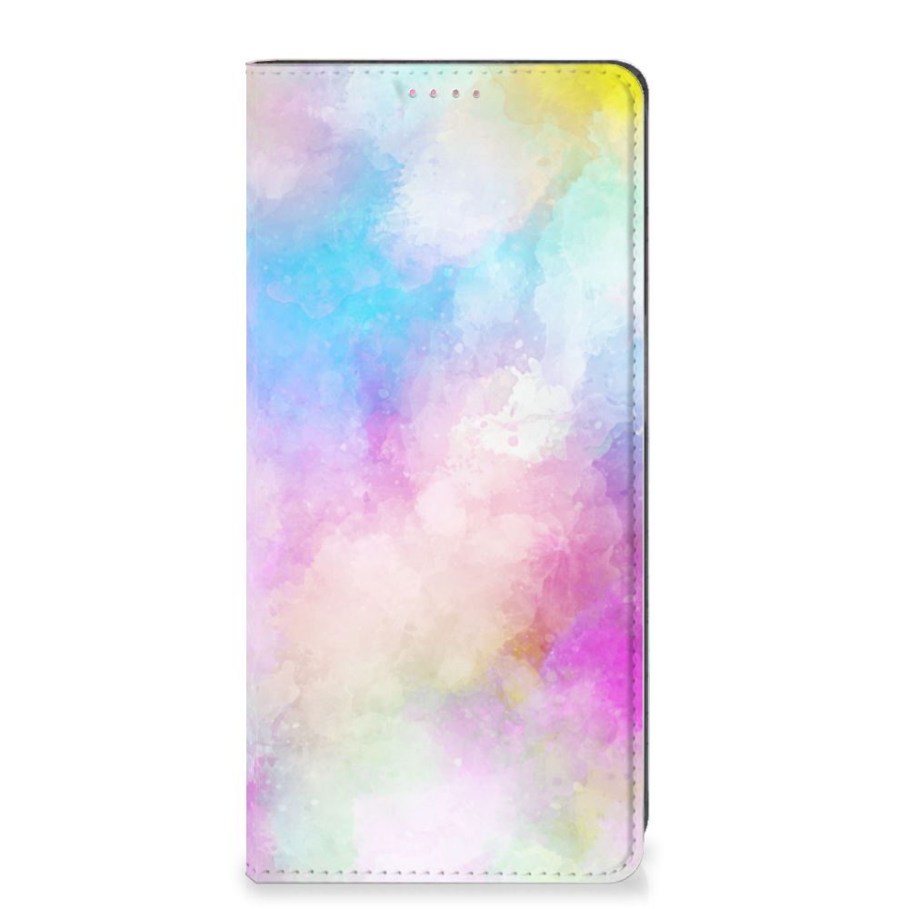 Bookcase OPPO A54 5G | A74 5G | A93 5G Watercolor Light - B2C Telecom