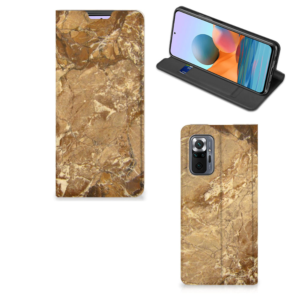 Xiaomi Redmi Note 10 Pro Standcase Marmer Creme