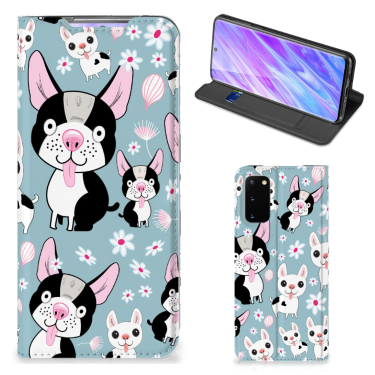 Samsung Galaxy S20 Hoesje maken Hondjes - B2C Telecom