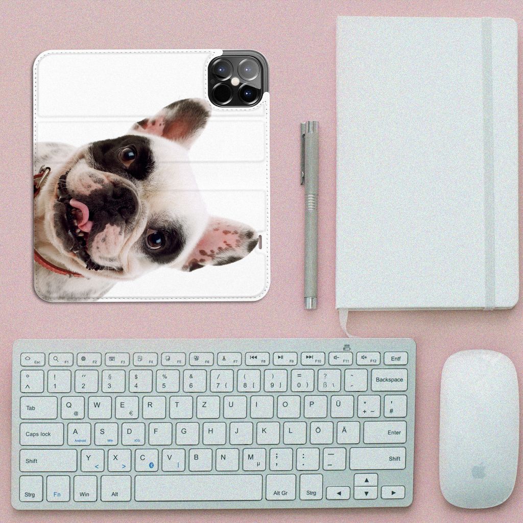iPhone 12 Pro Max Hoesje maken Franse Bulldog - B2C Telecom