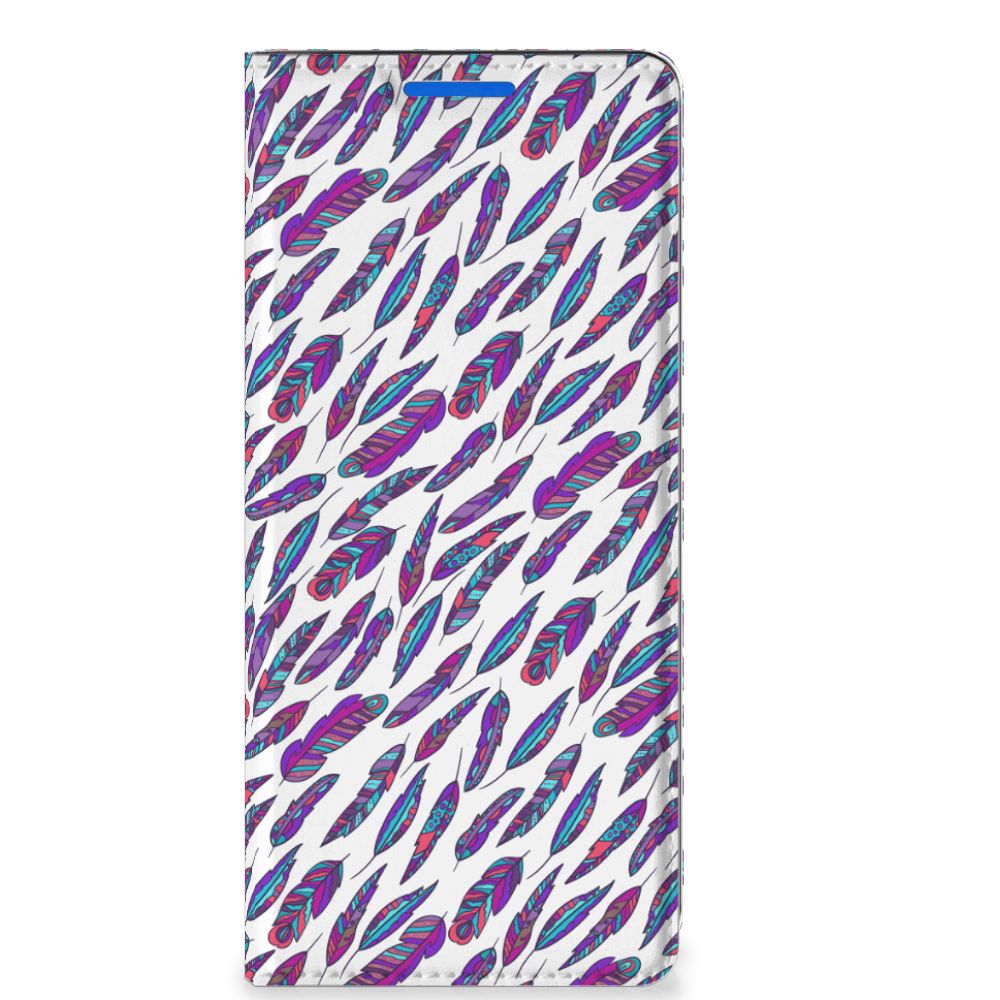 OPPO Reno 6 Pro Plus 5G Hoesje met Magneet Feathers Color - B2C Telecom