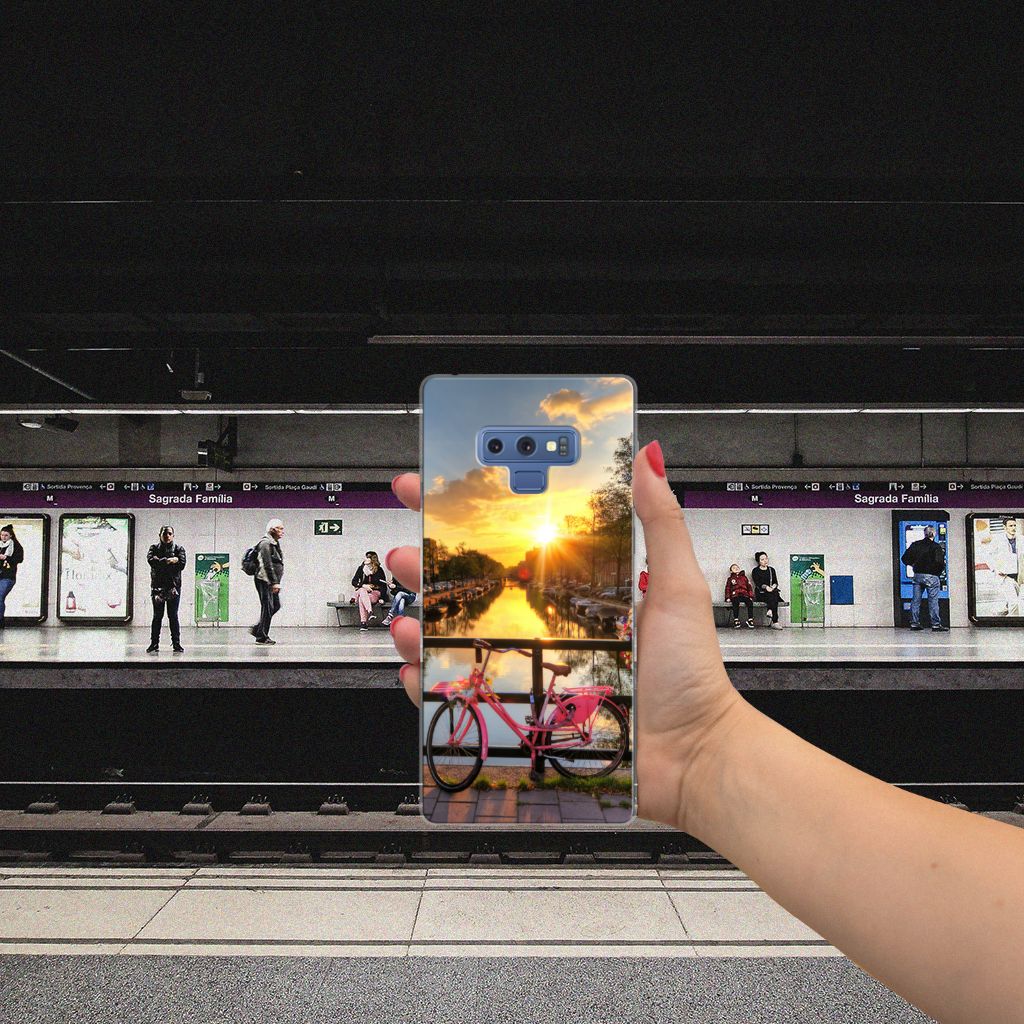 Samsung Galaxy Note 9 Siliconen Back Cover Amsterdamse Grachten