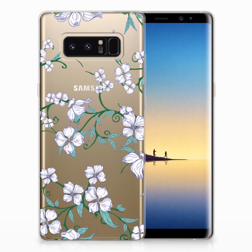 Samsung Galaxy Note 8 Uniek TPU Case Blossom White