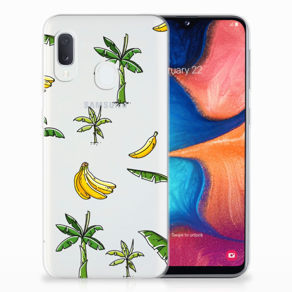 Samsung Galaxy A20e TPU Case Banana Tree