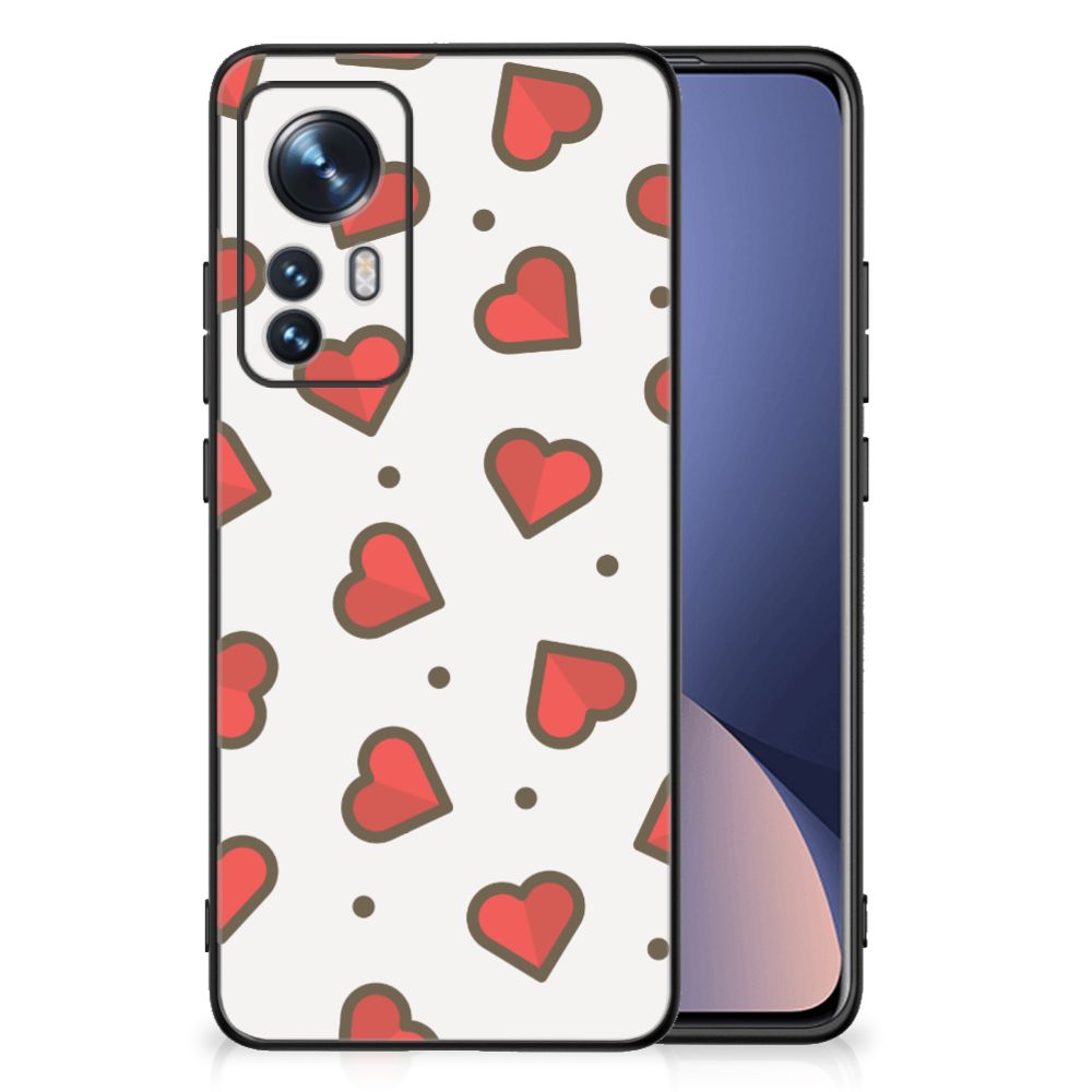 Xiaomi 12 | 12X Back Case Hearts
